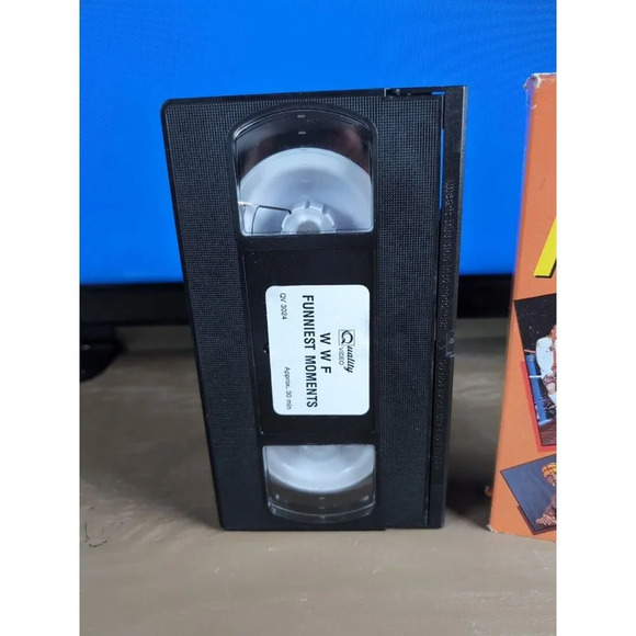 WWF Funniest Moments 1990 VHS WWE Roddy Piper Ultimate Warrior Hulk Hogan VTG - Picture 6 of 7
